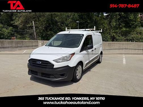 Frozen White 2020 Ford Transit Connect XL Cargo Van