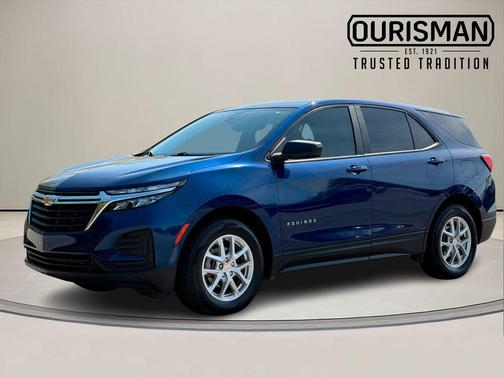 Blue 2022 Chevrolet Equinox LS