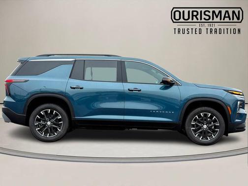 Lakeshore Blue Metallic 2026 Chevrolet Traverse LT