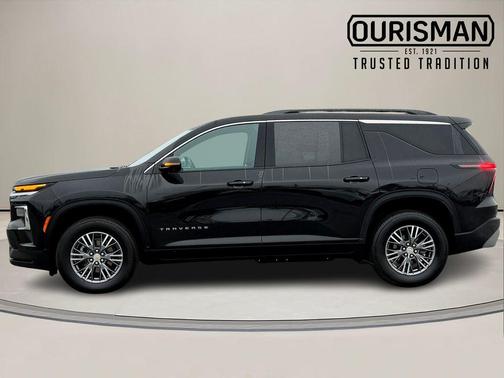 Black Metallic 2024 Chevrolet Traverse LT