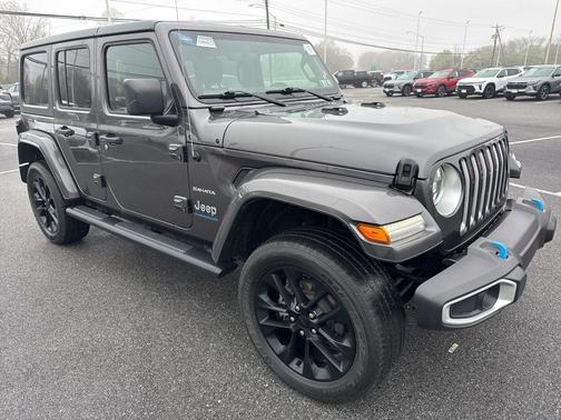 Granite Crystal Clearcoat Metallic 2023 Jeep Wrangler 4xe Sahara
