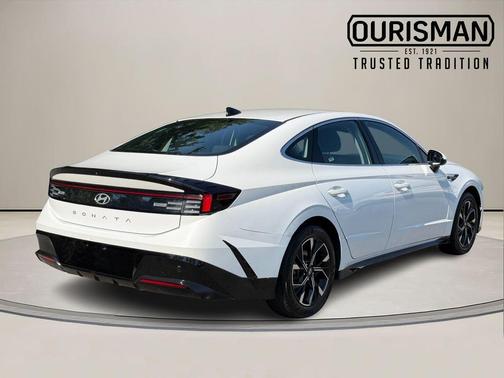 White 2025 Hyundai SONATA SEL