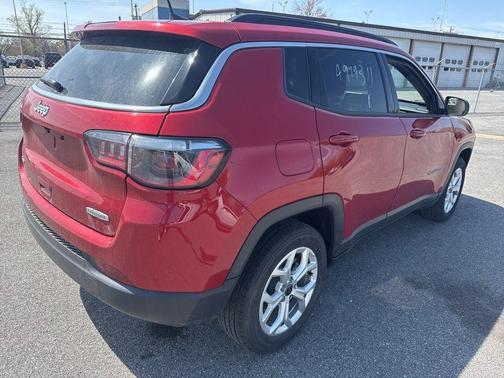 Red 2025 Jeep Compass Latitude