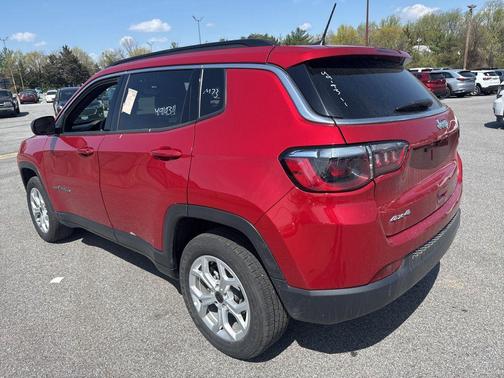 Red 2025 Jeep Compass Latitude