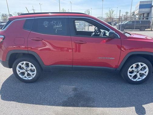Red 2025 Jeep Compass Latitude