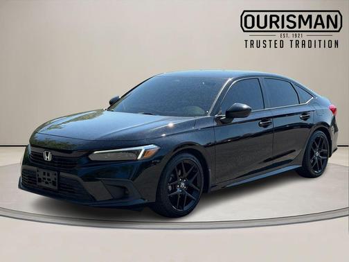 Black 2023 Honda Civic Sport