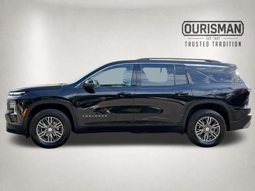 Black Metallic 2024 Chevrolet Traverse LT