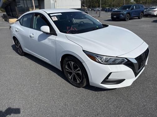 Cloud White 2023 Nissan Sentra SV
