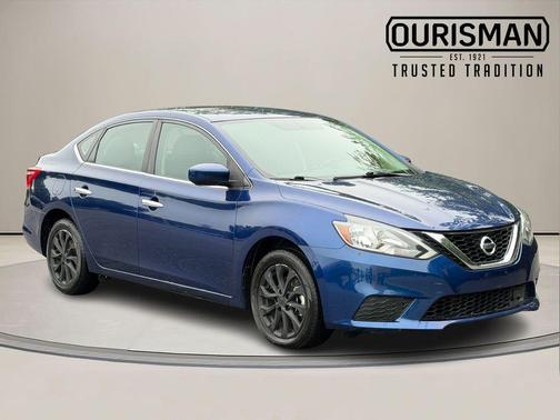 Deep Blue Pearl 2019 Nissan Sentra SV