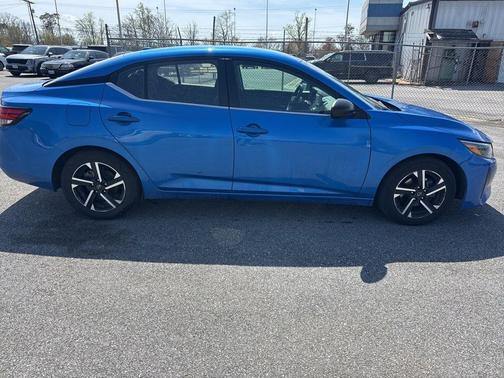 Electric Blue Metallic 2024 Nissan Sentra SV