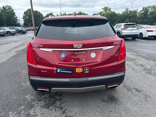Red 2019 Cadillac XT5 Platinum