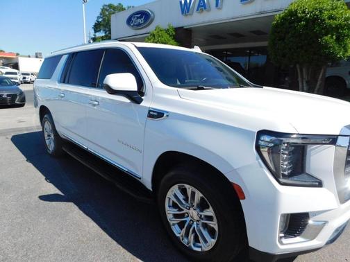 White 2021 GMC Yukon XL SLT