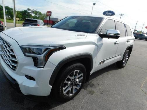 White 2026 Toyota Sequoia 1794 EDITION