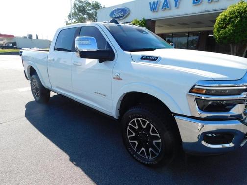 White 2025 RAM 2500 Limited