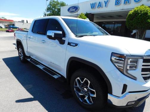 Glacier White 2026 GMC Sierra 1500 SLT