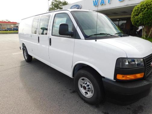 Summit White 2026 GMC Savana 3500 Work Van