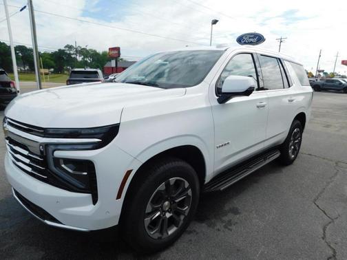 Summit White 2026 Chevrolet Tahoe LT