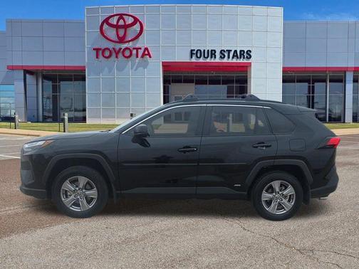 Midnight Black Metallic 2025 Toyota RAV4 Hybrid LE