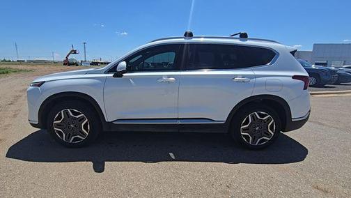 Quartz White 2022 Hyundai SANTA FE Limited