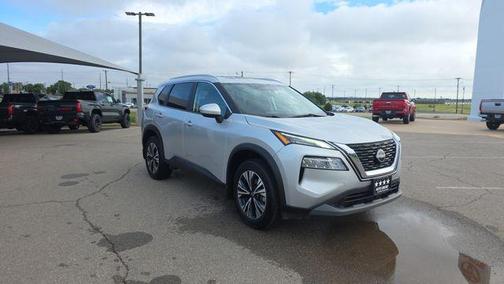 Brilliant Silver Metallic 2023 Nissan Rogue SV