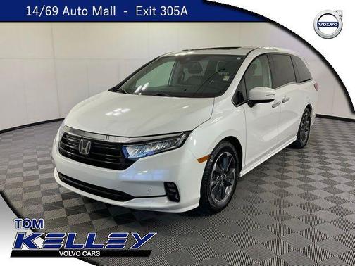 Platinum White Pearl 2022 Honda Odyssey Elite