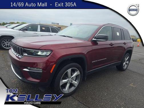 Velvet Red Pearlcoat 2024 Jeep Grand Cherokee Limited