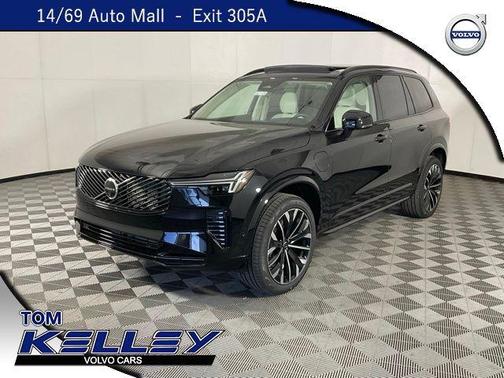 Onyx Black Metallic 2026 Volvo XC90 Plug-In Hybrid Ultra Dark Theme, T8 AWD, Electric/Gasoline, 6 Seats