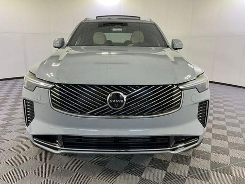 Vapour Grey Metallic 2026 Volvo XC90 Plug-In Hybrid Plus, T8 AWD, Electric/Gasoline, Bright, 7 Seats