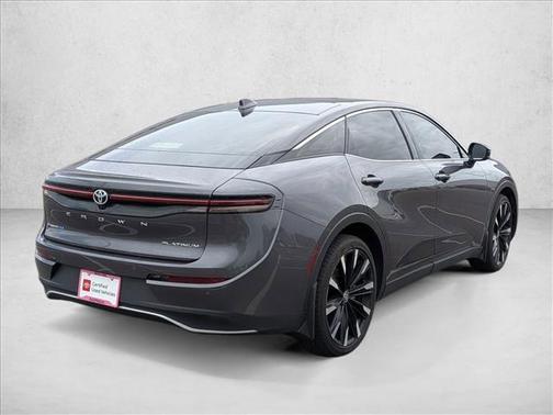 Magnetic Gray Metallic 2024 Toyota Crown Platinum