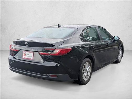 Midnight Black Metallic 2025 Toyota Camry LE
