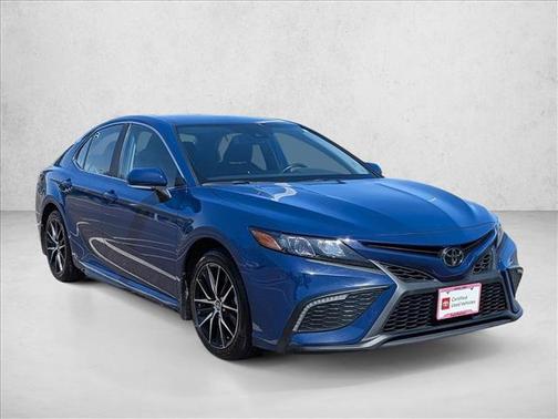 Reservoir Blue 2024 Toyota Camry SE