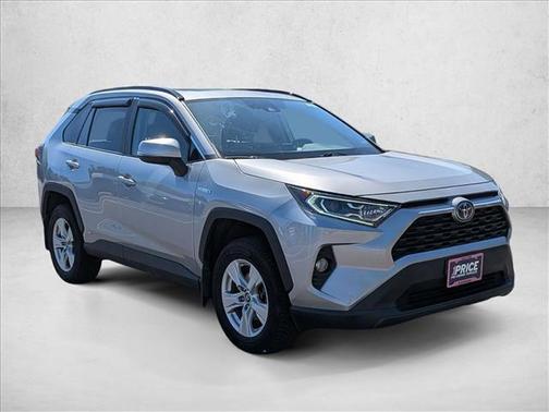 Silver Sky Metallic 2020 Toyota RAV4 Hybrid XLE