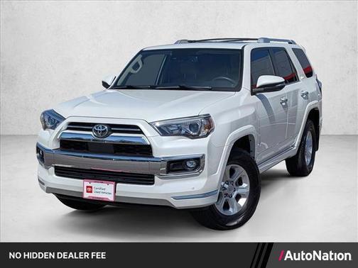 Blizzard Pearl 2021 Toyota 4Runner Limited