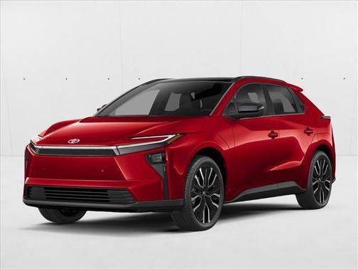 Supersonic Red w/Midnight Black Metallic Roof 2026 Toyota bZ Limited