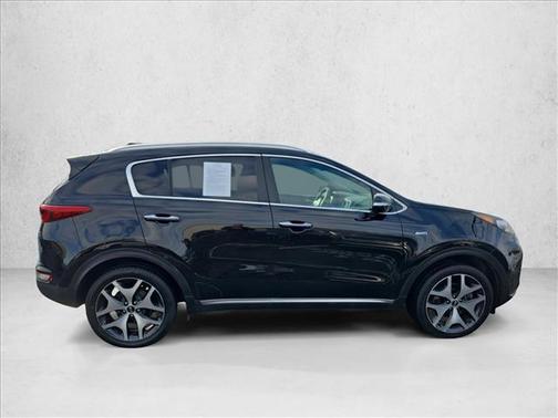 Black Cherry 2017 Kia Sportage SX Turbo