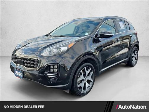Black Cherry 2017 Kia Sportage SX Turbo