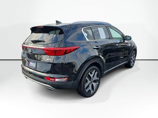 Black Cherry 2017 Kia Sportage SX Turbo