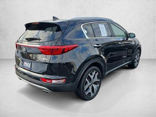 Black Cherry 2017 Kia Sportage SX Turbo