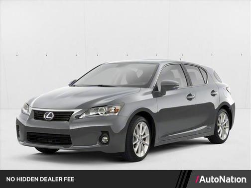 Nebula Gray Pearl 2012 Lexus CT 200h Premium
