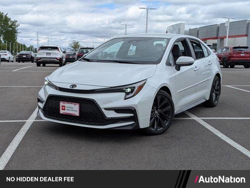 Wind Chill Pearl 2023 Toyota Corolla SE