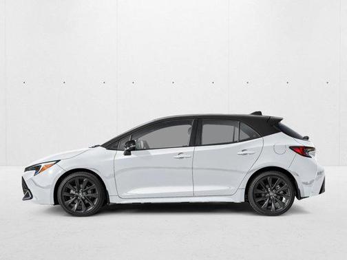 Wind Chill Pearl/Midnight Black Metallic 2026 Toyota Corolla XSE