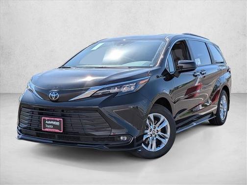 Midnight Black Metallic 2026 Toyota Sienna XLE