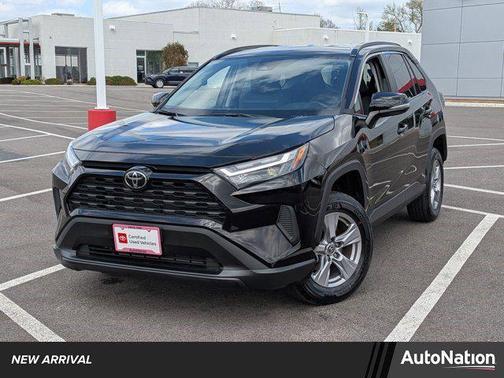 Midnight Black Metallic 2025 Toyota RAV4 XLE