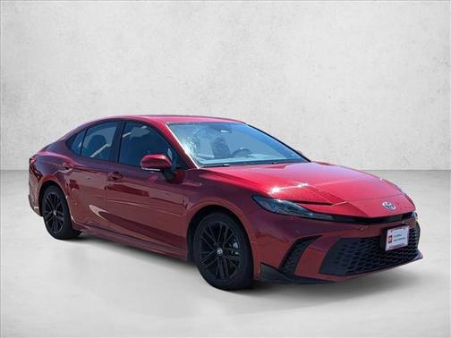 Supersonic Red 2025 Toyota Camry SE