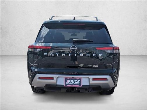 Obsidian Green Pearl 2025 Nissan Pathfinder Platinum 4WD