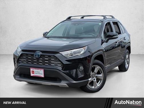 Midnight Black Metallic 2019 Toyota RAV4 Hybrid Limited