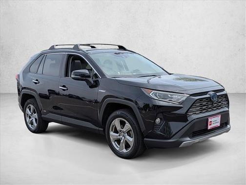 Midnight Black Metallic 2019 Toyota RAV4 Hybrid Limited