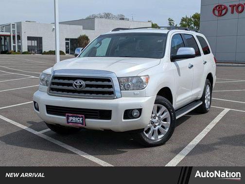 Blizzard Pearl 2014 Toyota Sequoia Platinum