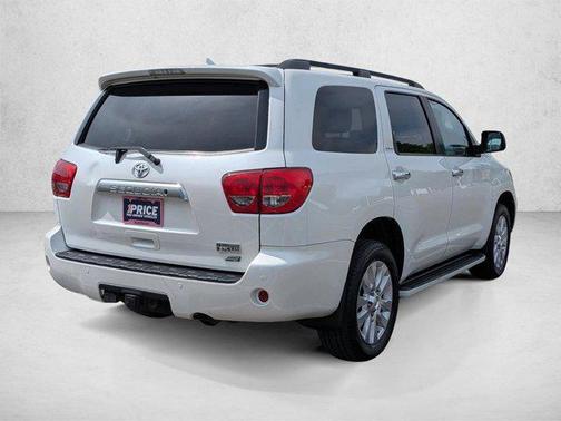 Blizzard Pearl 2014 Toyota Sequoia Platinum