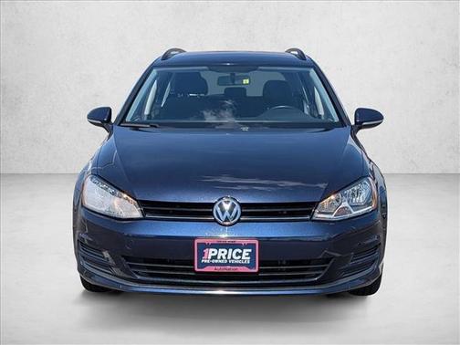 Night Blue Metallic 2017 Volkswagen Golf SportWagen TSI S